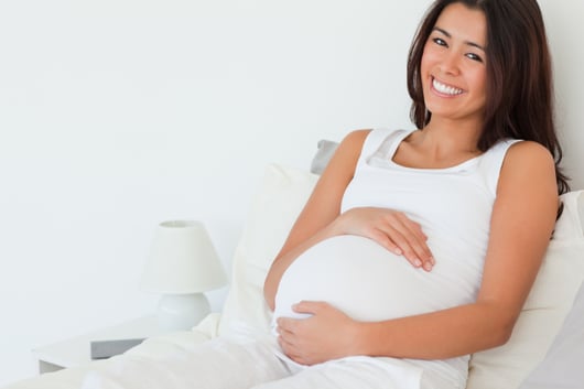 Smiling-Pregnant-Woman